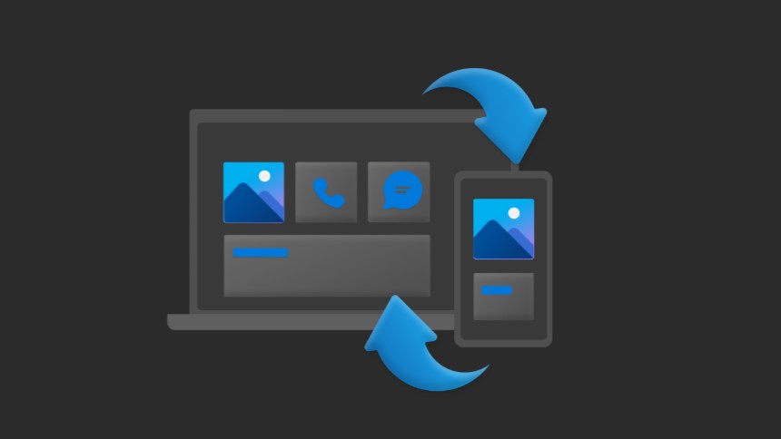 The Microsoft Phone Link app uses Android devices as webcams by accessing front or rear cameras, pausing a video, applying video effects, and so on.